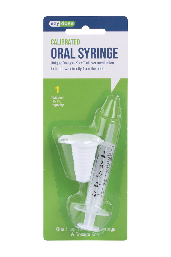Oral Syringe with Dosage Korc