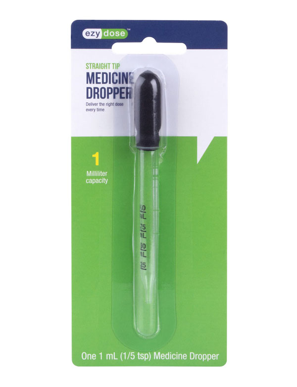 1 ml Calibrated Glass Dropper