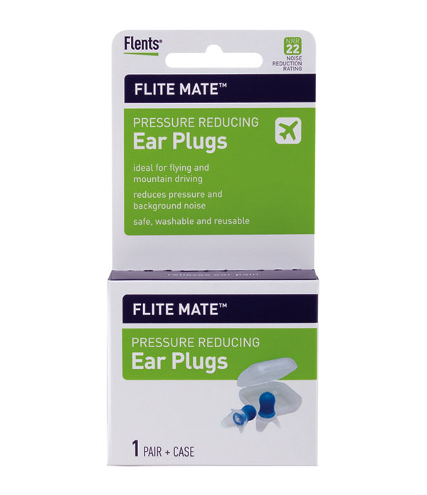 Flite Mate Pressure Reducing Ear Plugs for Travel