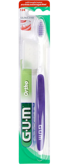 GUM® Orthodontic Toothbrush with cap