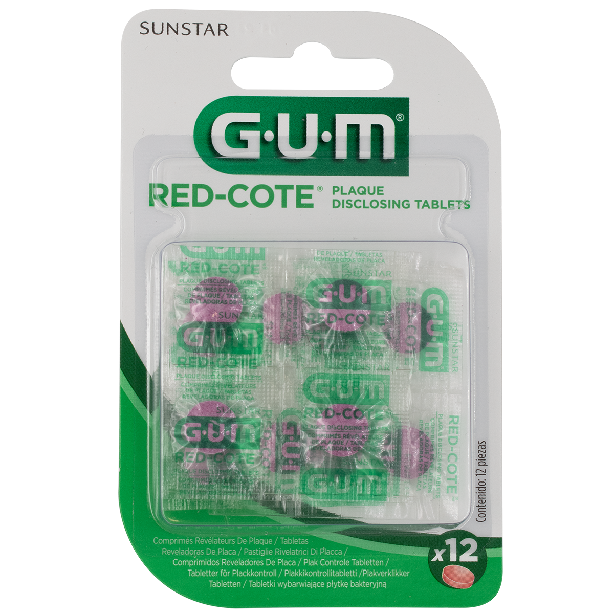 GUM Red-Cote Tablets (12)